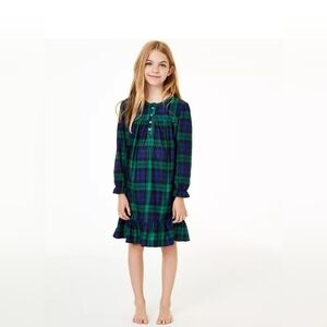 Macy's 2T-3T Family Pj's Black Watch Nightgown NWT